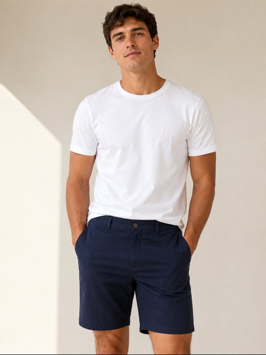 Kirkland Signature Other - Kirkland Signature Navy Flat-Front Performance Shorts